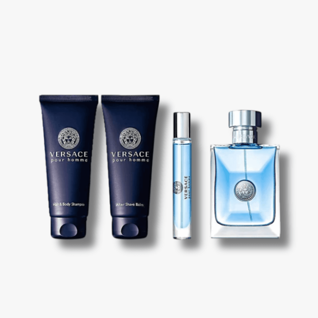 Versace Pour Homme 3 Piece Git Set For Men For Men