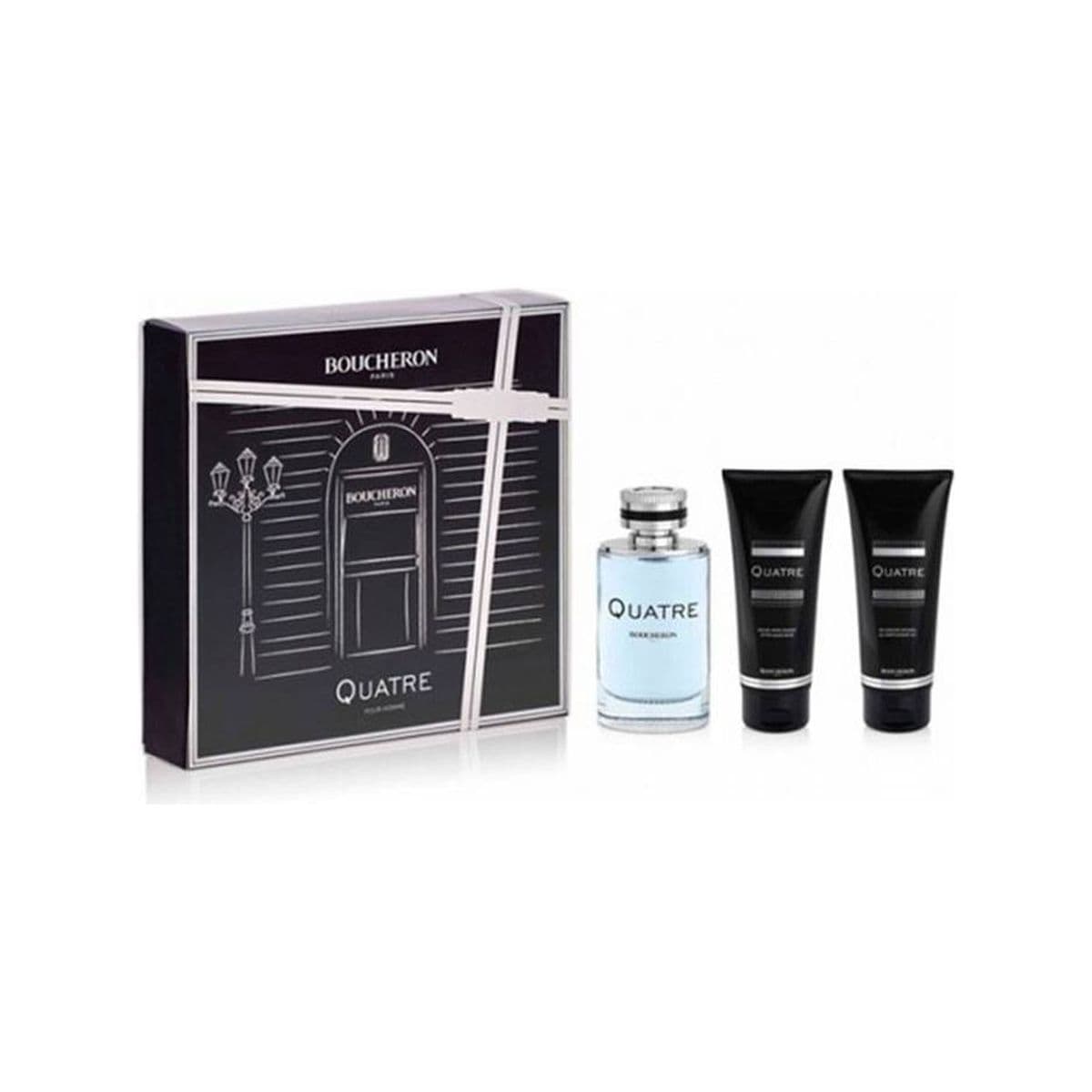 Boucheron Quatre 3 Piece Gift Set For Men