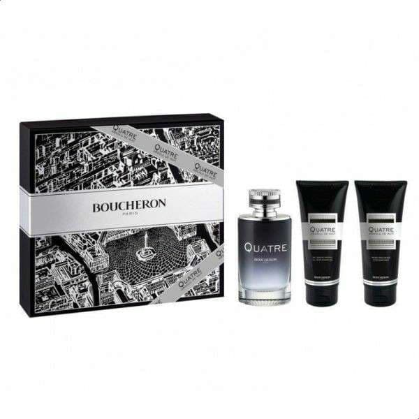 Boucheron Quatre Absolu 3 Piece Gift Set For Men
