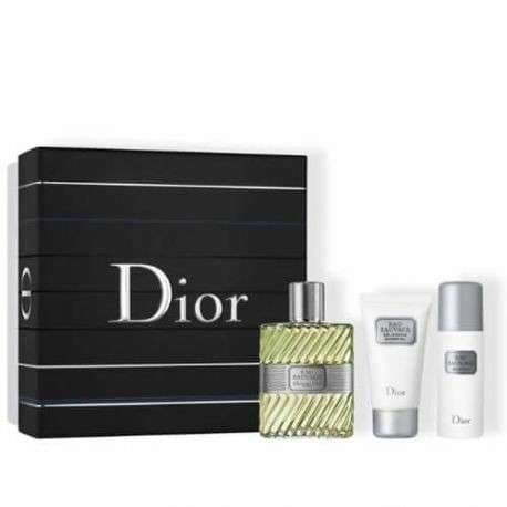 Dior Coffret Eau Sauvage 3 Piece Gift Set For Men