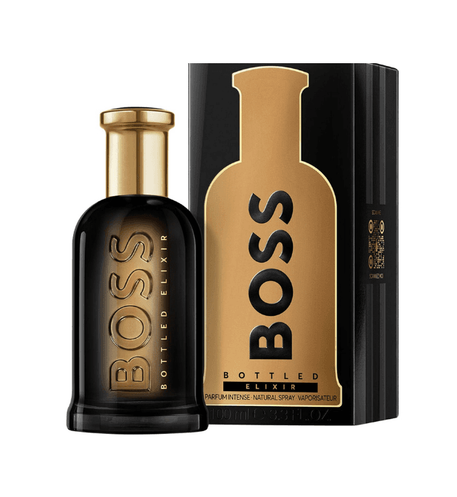 BOSS BOTTLED ELIXIR 3.3 Oz PARFUM INTENSE For Men