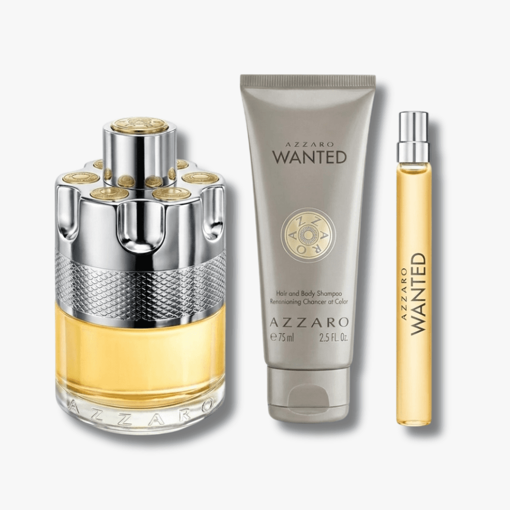 AZZARO WANTED 3 Piece Gift Set For Men