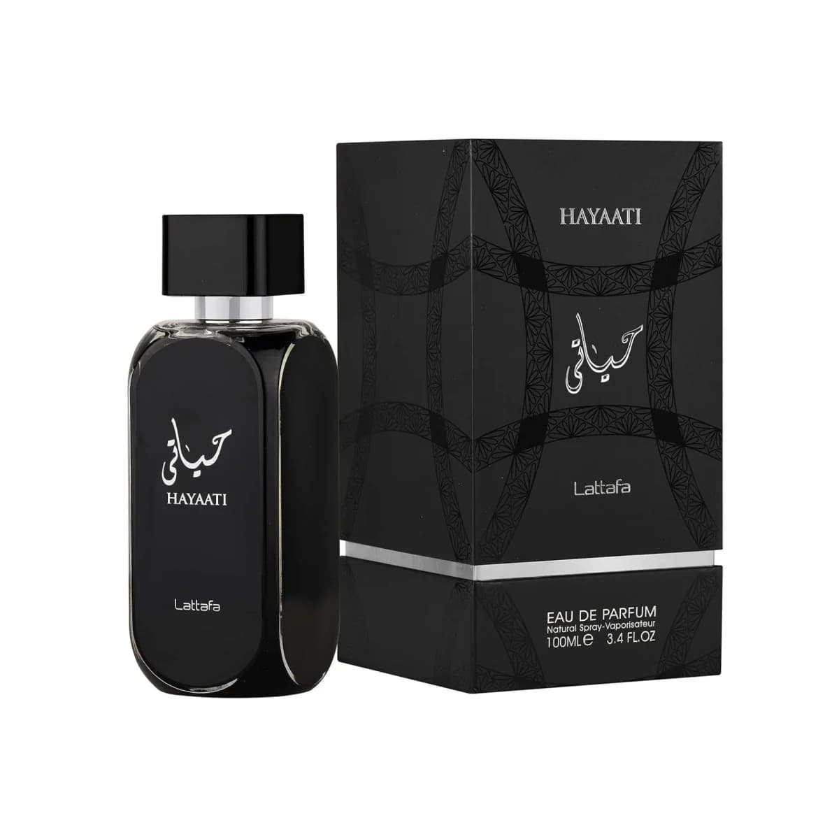 LATTAFA HAYAATI SILVER 3.4 Oz Eau De Parfum For Men
