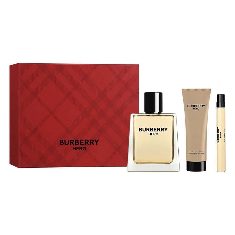 BURBERRY HERO 3 Piece Gift Set For Men