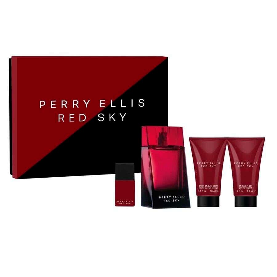 Perry Ellis RED SKY 4 Piece Gift Set For Men