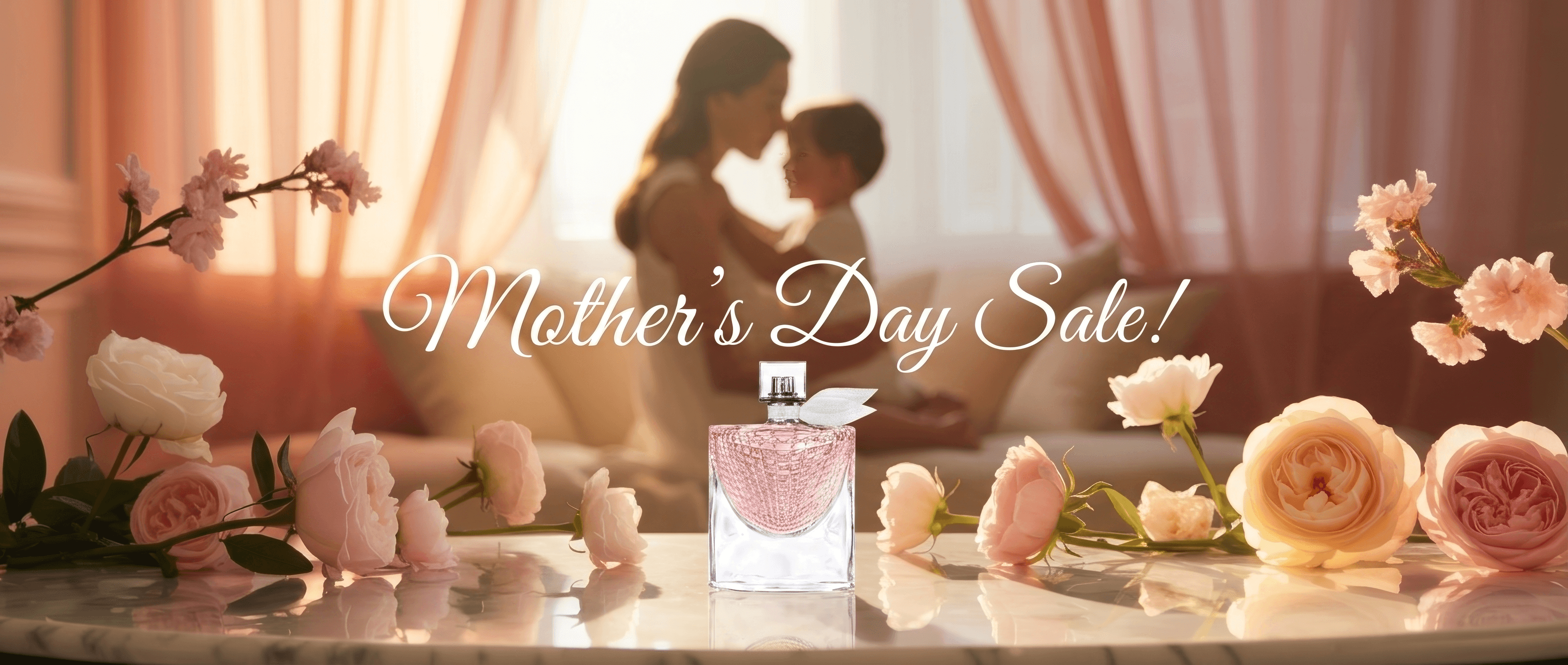 Mother's Day fragrance sale banner